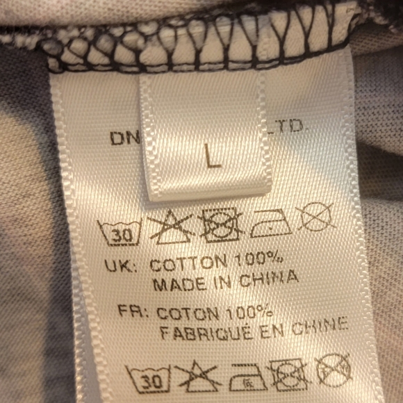 COCURATA Graphic T Evan Gruzis Limited Edition VisionQuest Blue Abstract Stripes - Picture 8 of 9